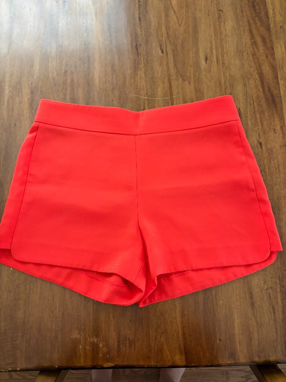 J Crew Orange Shorts Size 6